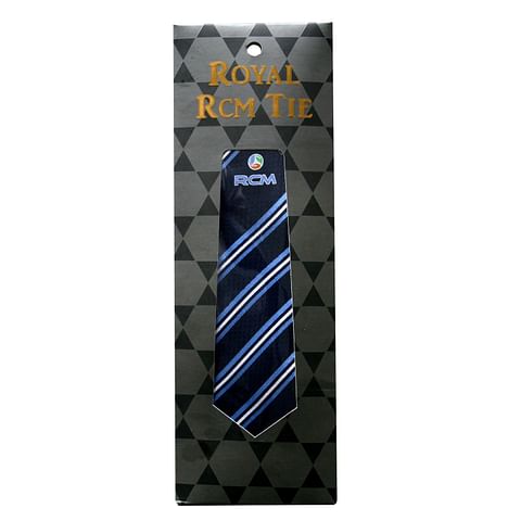 Authenzaa RCM Royal Tie  FR-RT3001,Royal Blue