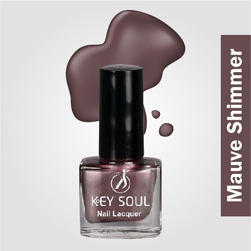 Key Soul Mauve Shimmer Nail Paint (5ml)