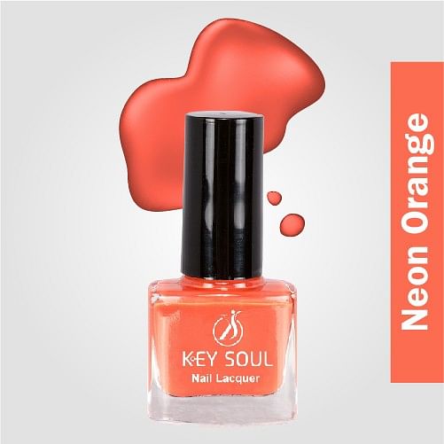 Key Soul Neon Orange Nail Paint (5ml)