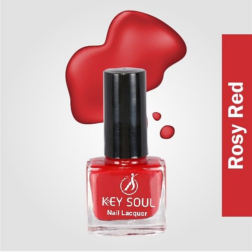 Key Soul Rosy Red Nail Paint (5ml)