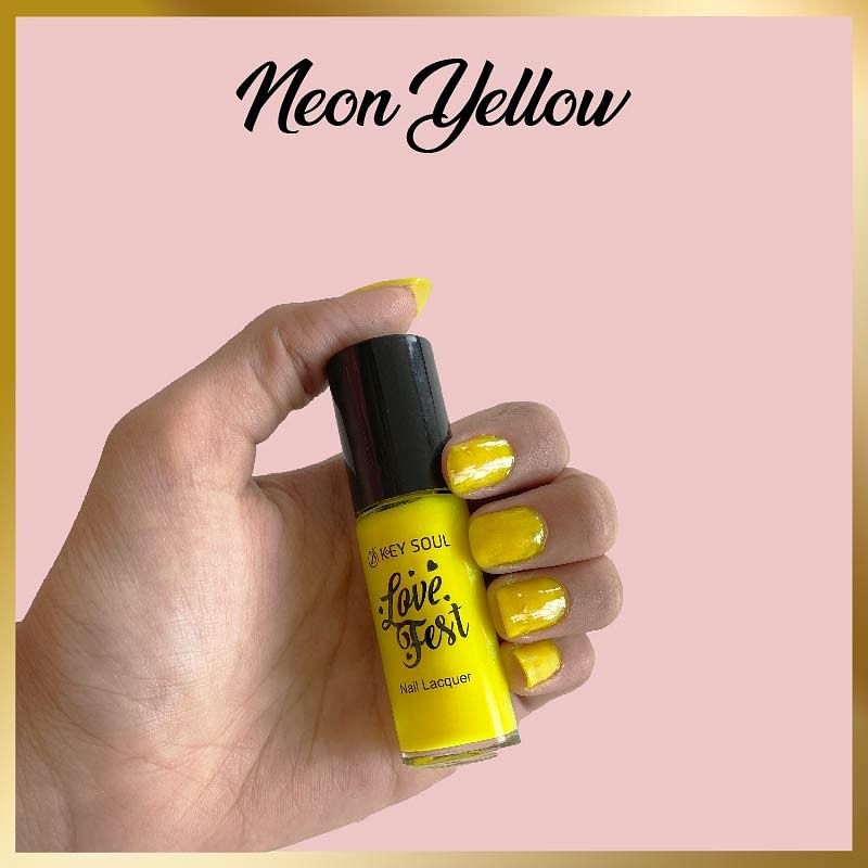 Nail Lacquer KS N33 Neon Yellow