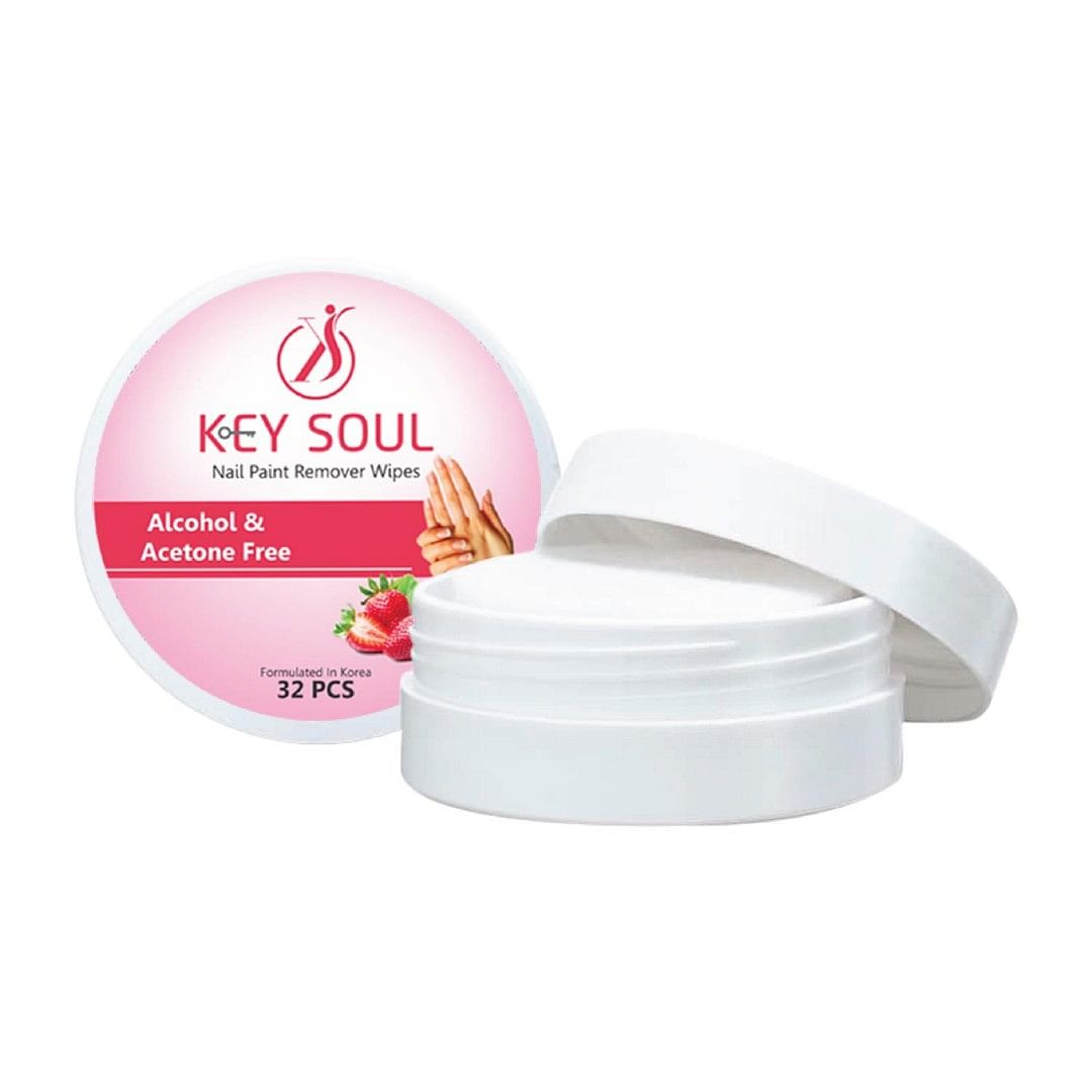 Key Soul Nail Paint Remover Wipes (32 Pcs)