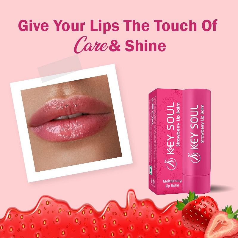 Key Soul Strawberry Lip Balm (4.5g)