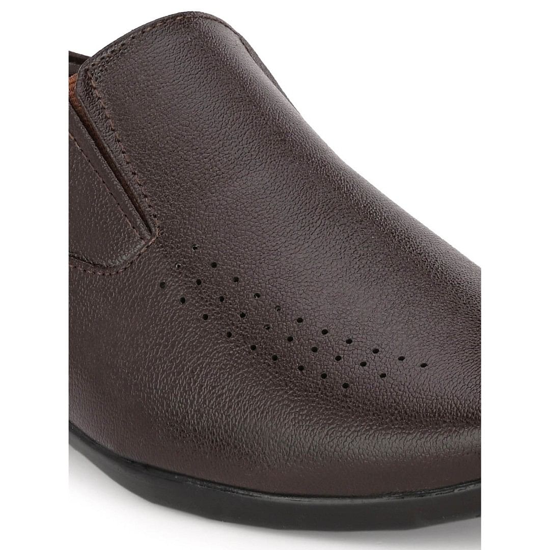 Pair-it Men moccasin Formal Shoes- LZ-RYDER-121- Brown