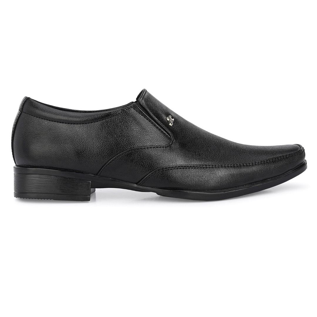 Pair-it Men moccasin Formal Shoes- LZ-RYDER-123-Black