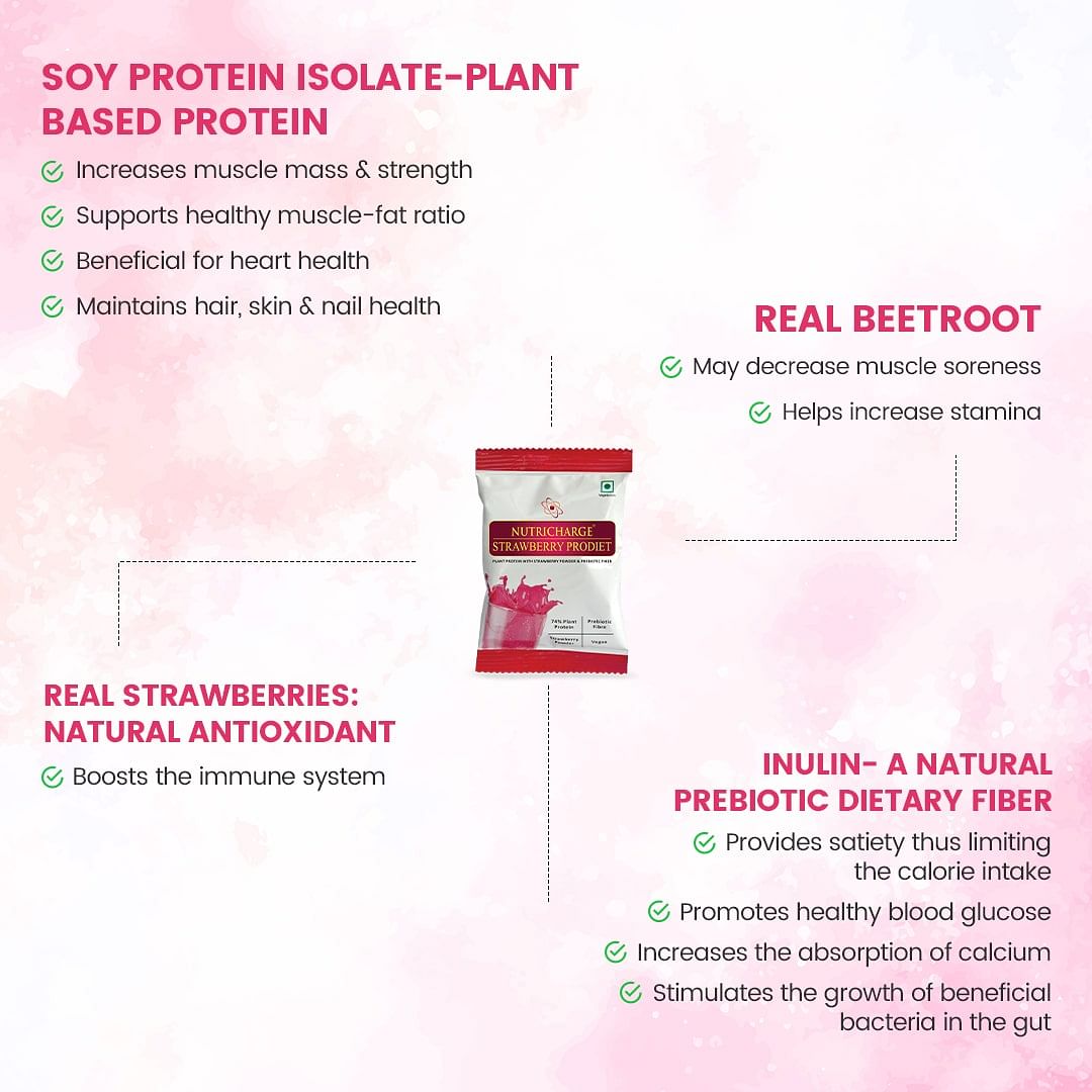 Nutricharge Doy Pack Strawberry Prodiet