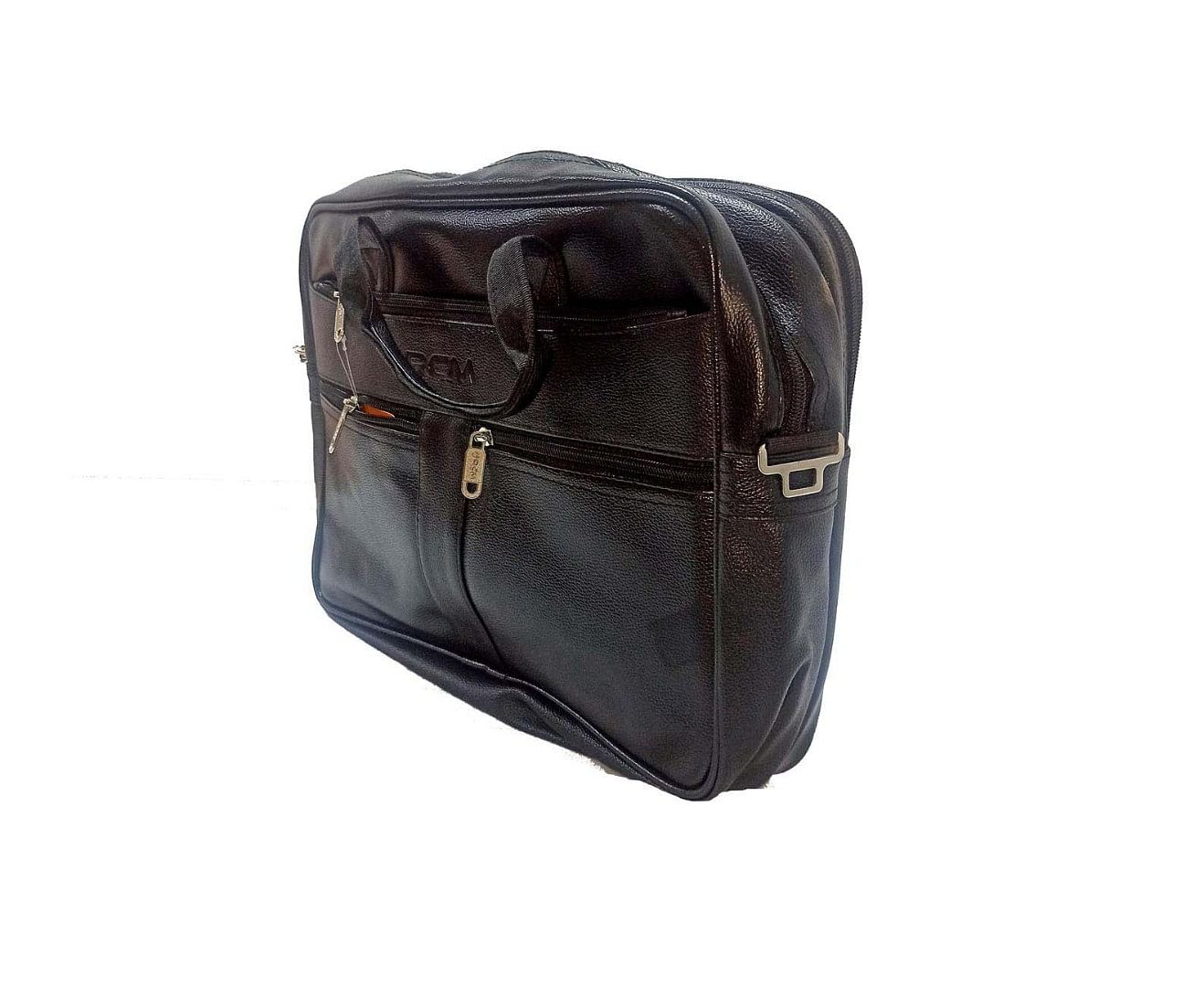 Rcm Executive Foam File Bag, BLACK, Free Size