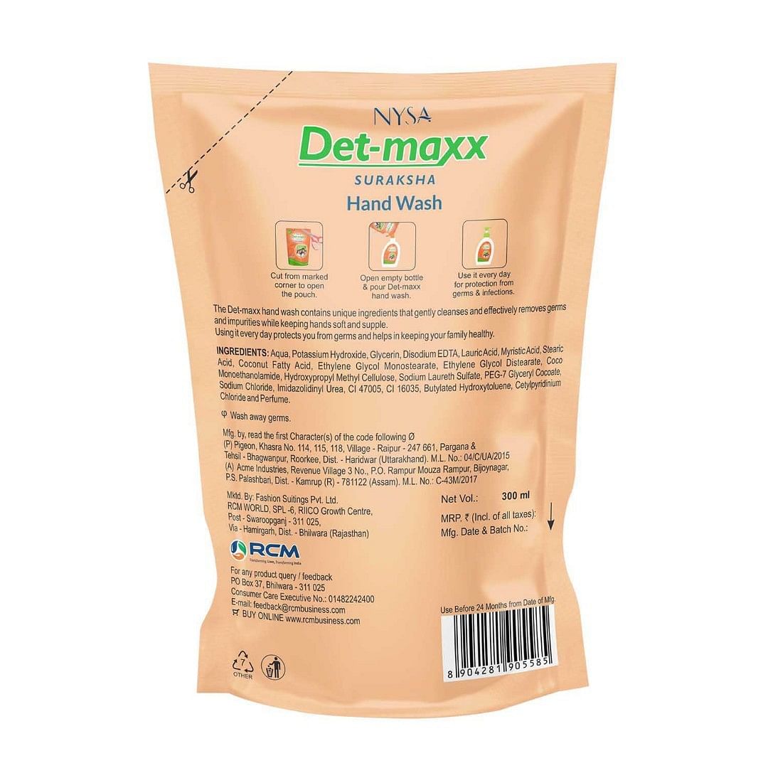 Nysa Detmaxx Handwash Refill (300 ml)