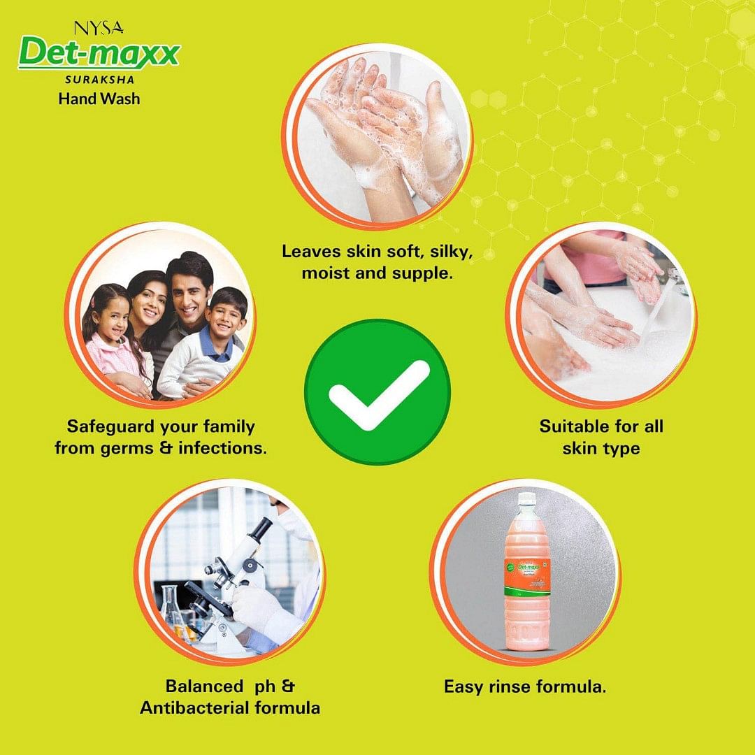 Nysa Det Maxx Handwash (1 Ltr) Refill Pack