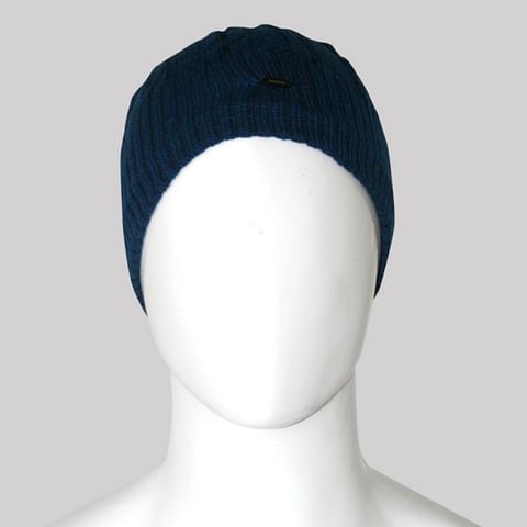 Authenzaa Men Winter Cap CAP0059, Blue
