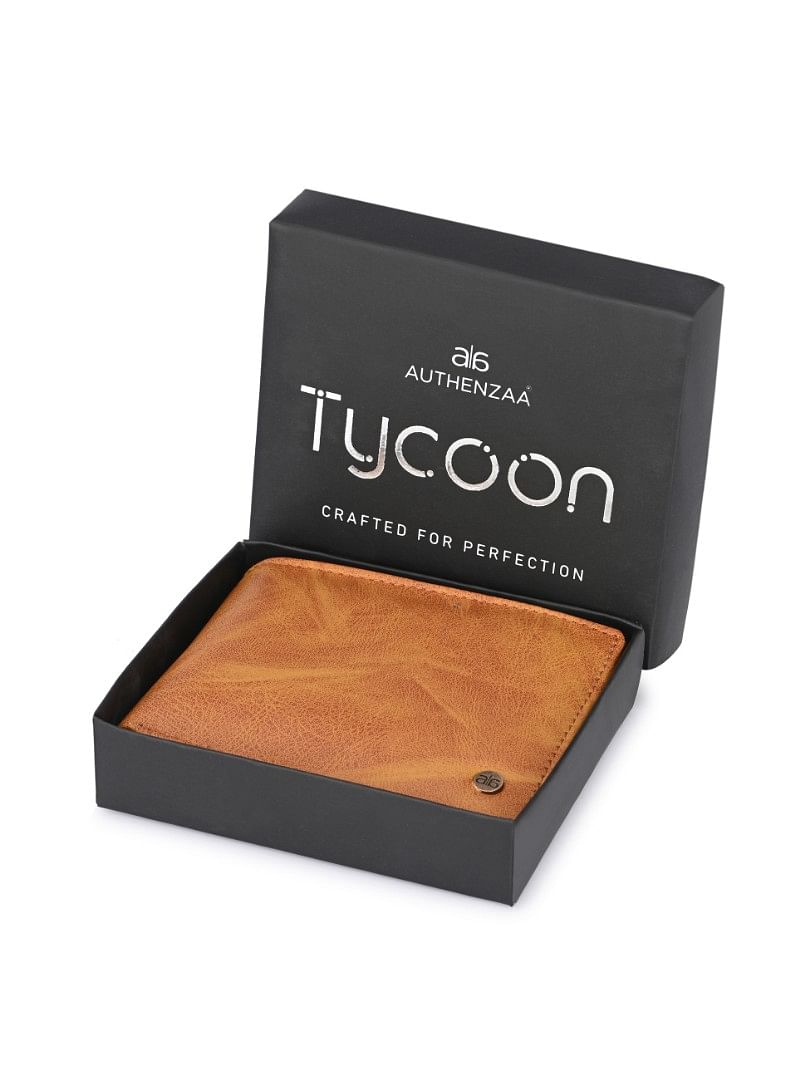 Tycoon Wallet- WT-002-Tan