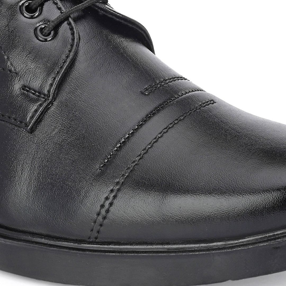 Pair-it Men Derby Formal Shoes -LZ-RYDER-127- BLACK