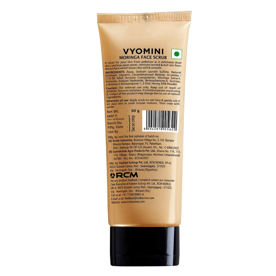 Vyomini Moringa Face Scrub(60 g)