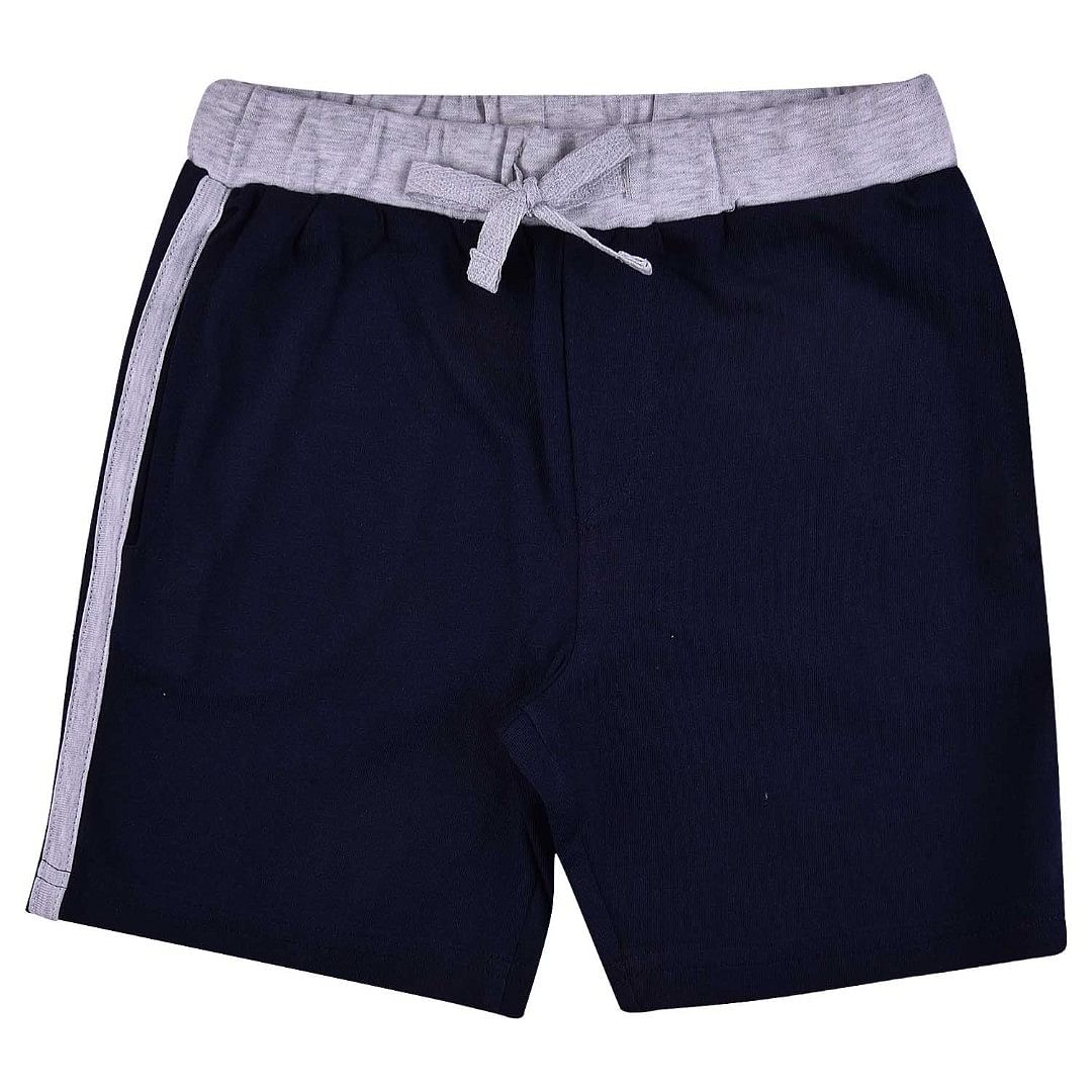 699 - Grey Daily Wear Cotton Men's Comfortable Shorts