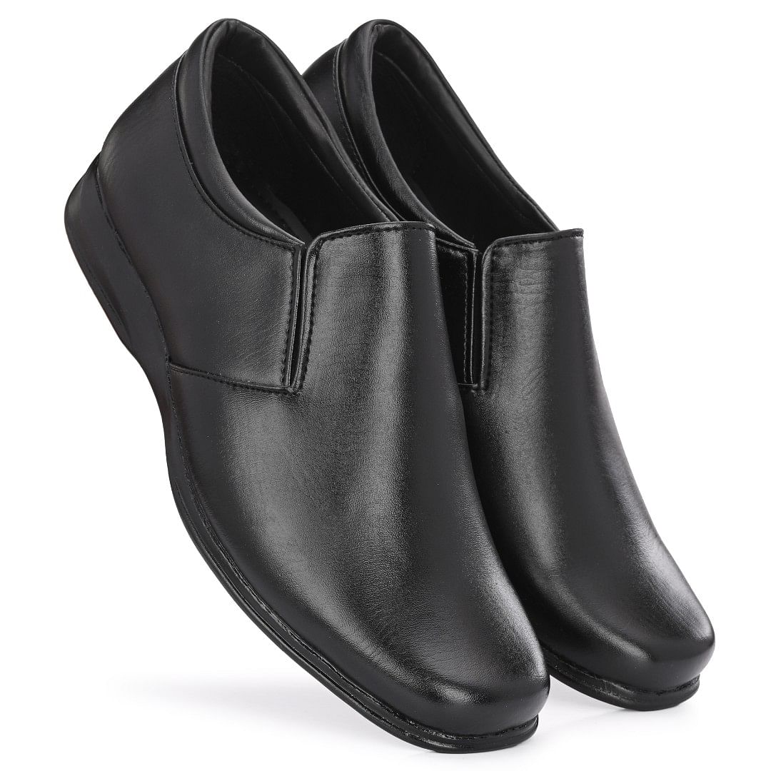 Pair-it Men Moccassin Formal Shoes -LZ-RYDER-131- Black