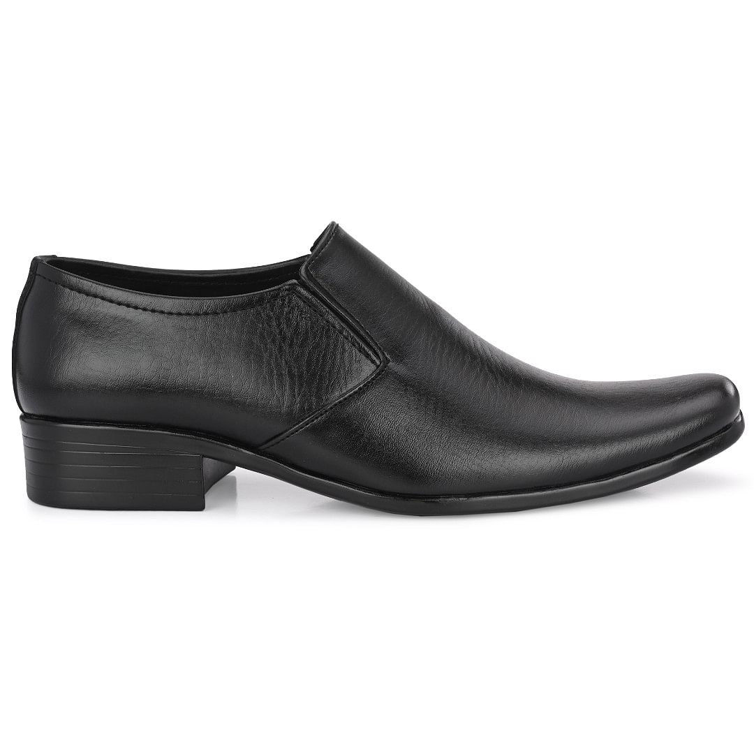 Pair-it Men Moccassin Formal Shoes -LZ-RYDER-138- Black