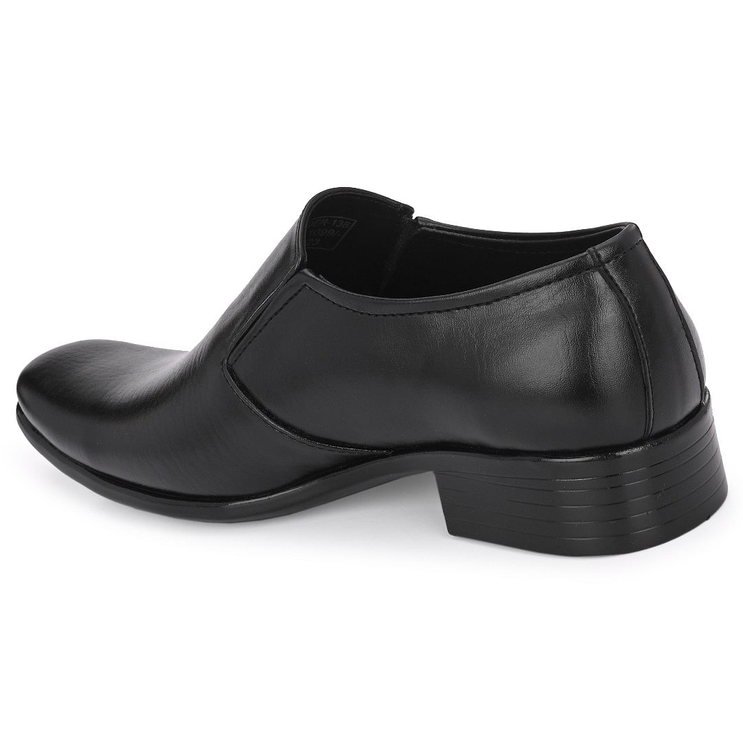 Pair-it Men Moccassin Formal Shoes -LZ-RYDER-138- Black