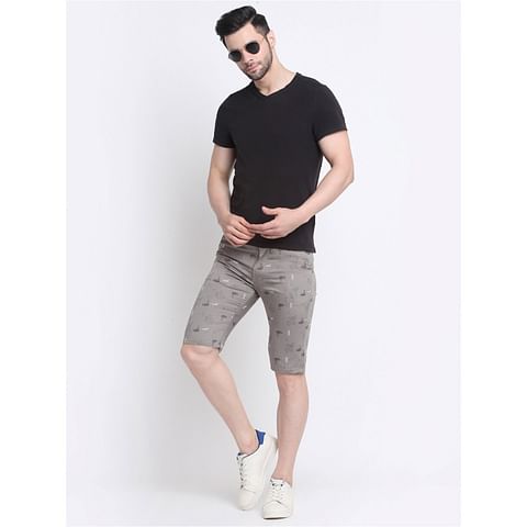 Authenzaa Shorts-CS-SH0005, Light Olive Green