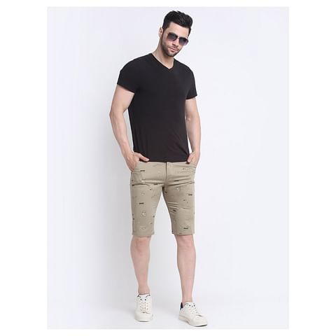 Authenzaa Shorts CS-SH0008, Beige
