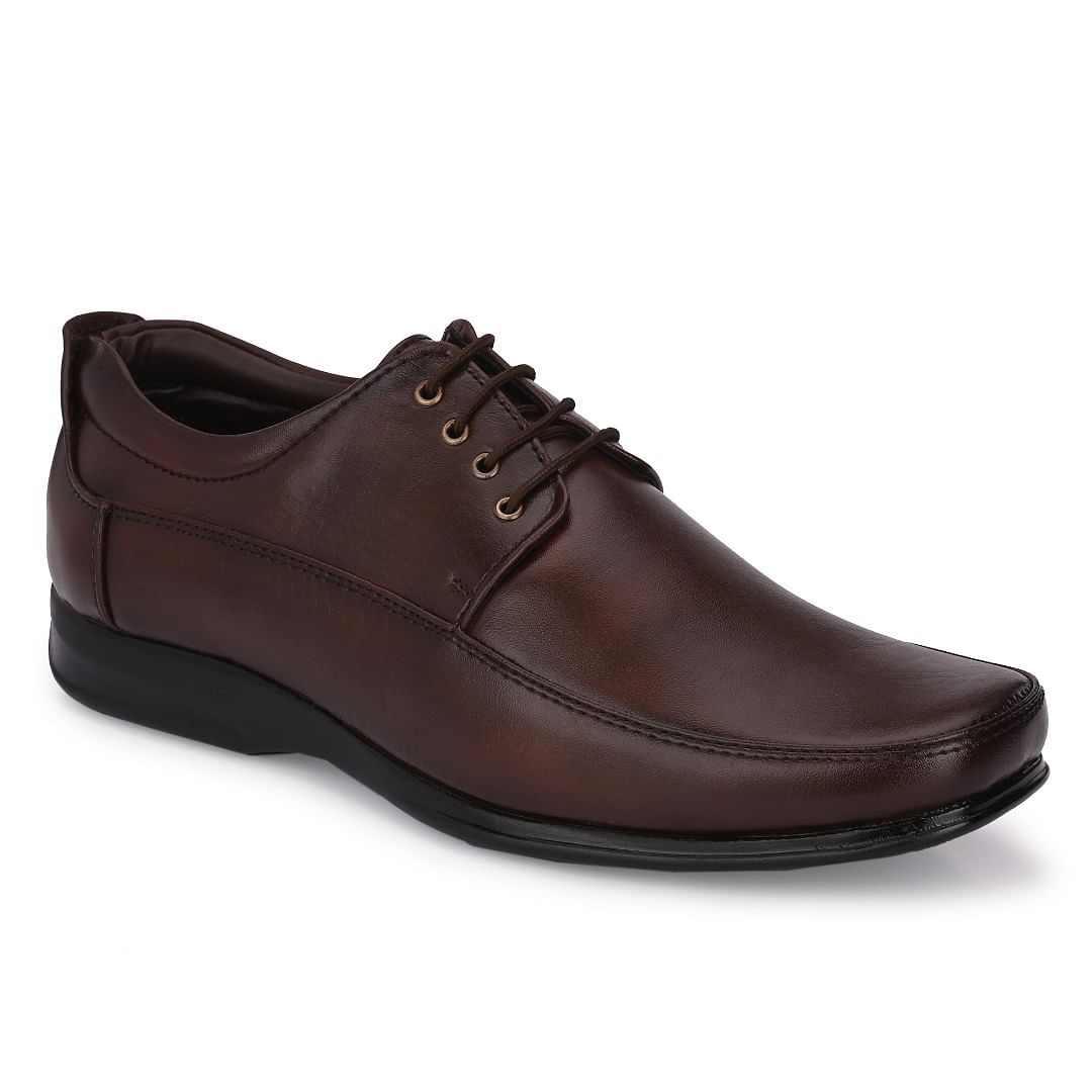 Pair-it Men Derby Formal Shoes - LZ-RYDER-130-Brown
