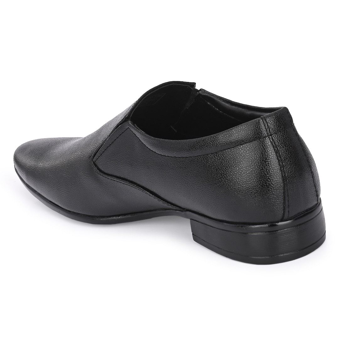 Pair-it Men Moccassin Formal Shoes -LZ-RYDER-136- Black