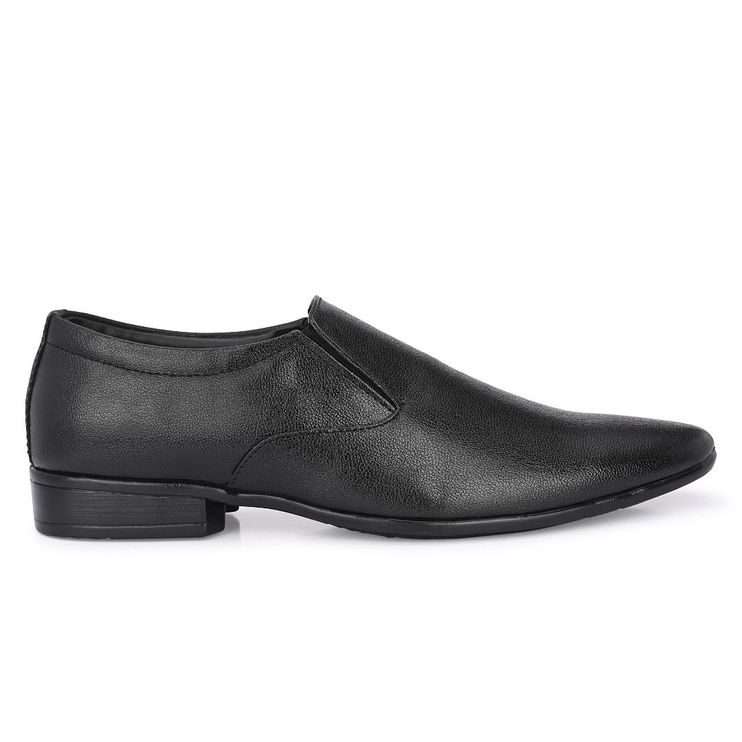 Pair-it Men Moccassin Formal Shoes -LZ-RYDER-136- Black