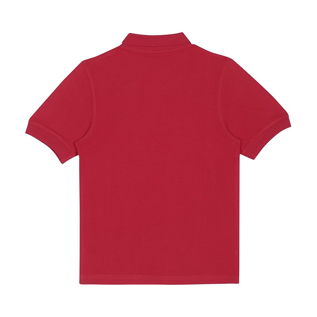 Authenzaa Half Sleeve Round Neck T-Shirt-HSPL01, Red