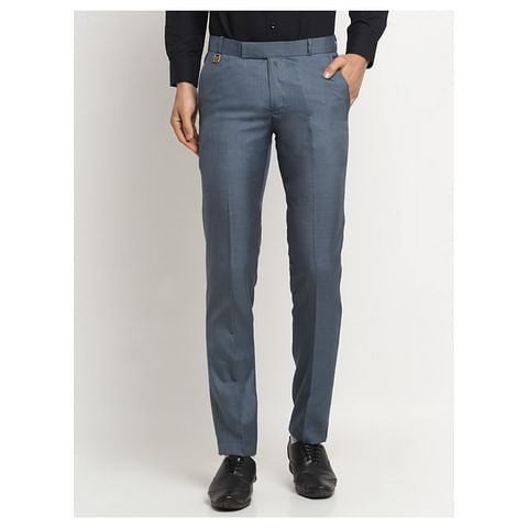 Authenzaa Formal Trouser FR-FT0035, Blue 