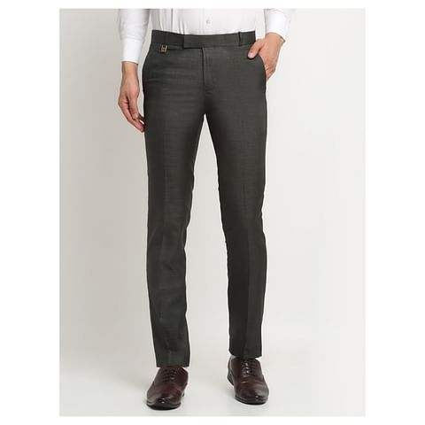 Authenzaa Formal Trouser FR-FT0035, Olive 