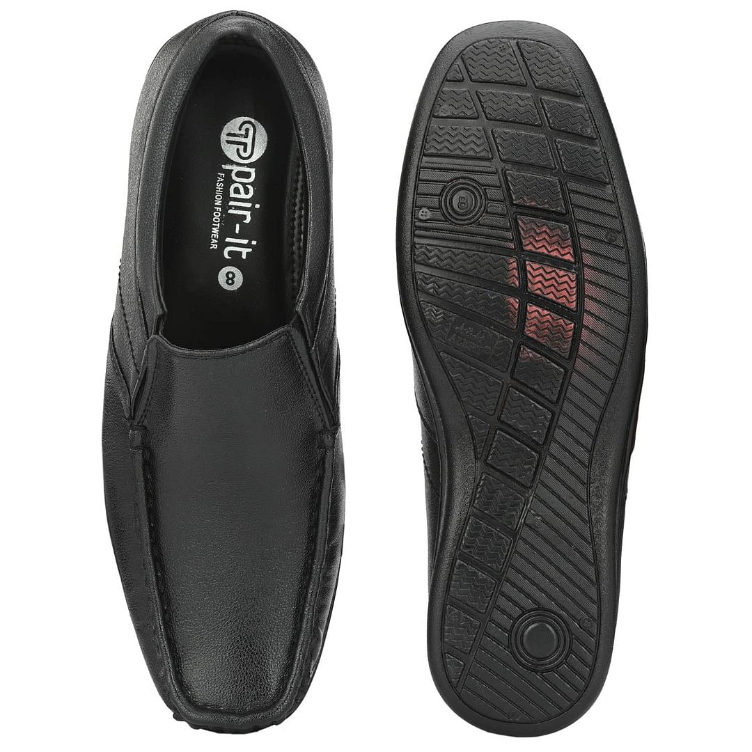 Pair-it Men Derby Formal Shoes - LZ-RYDER-126-Black