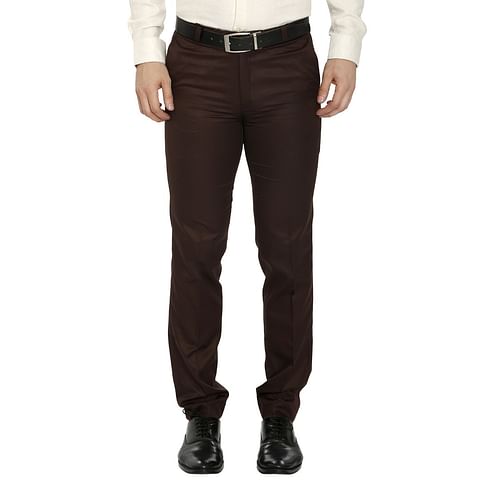 Authenzaa Formal Trouser FR-FT0041, Coffee
