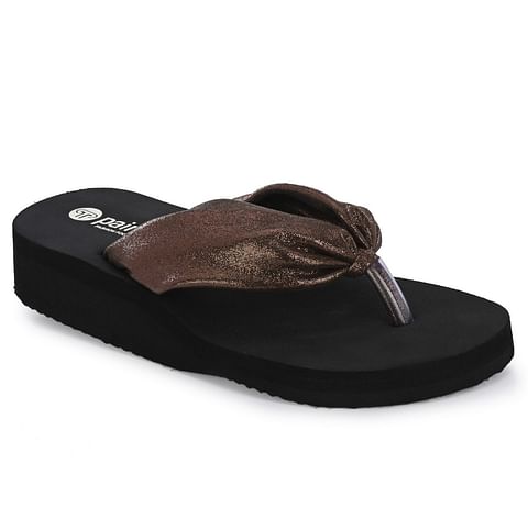 Pair-It Women Slipper VT-Ladies EVA-FLIPFLOP006 Black