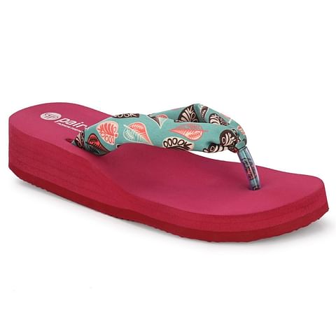 Pair-It Women Slipper VT-ladies EVA-FLIPFLOP008 Red
