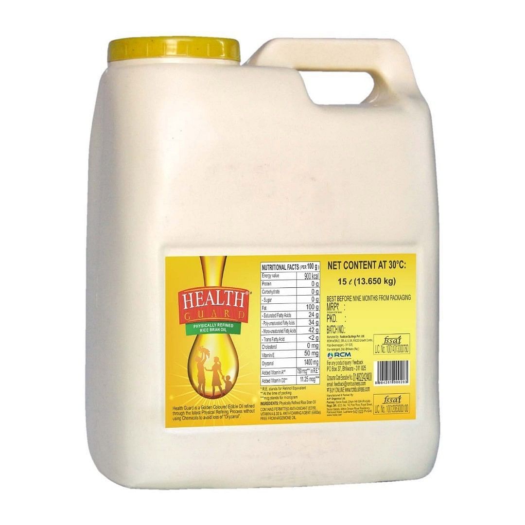 N. Health Guard Rice Bran Oil(15 Ltr)