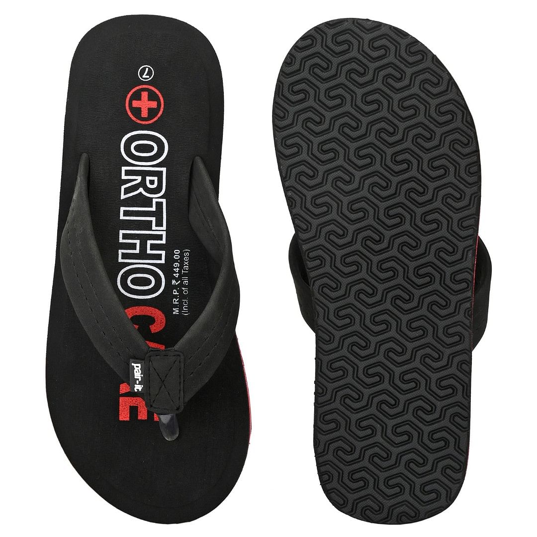 Pair-it Men's Eva-GI-MN-FLIPLOP018-Black