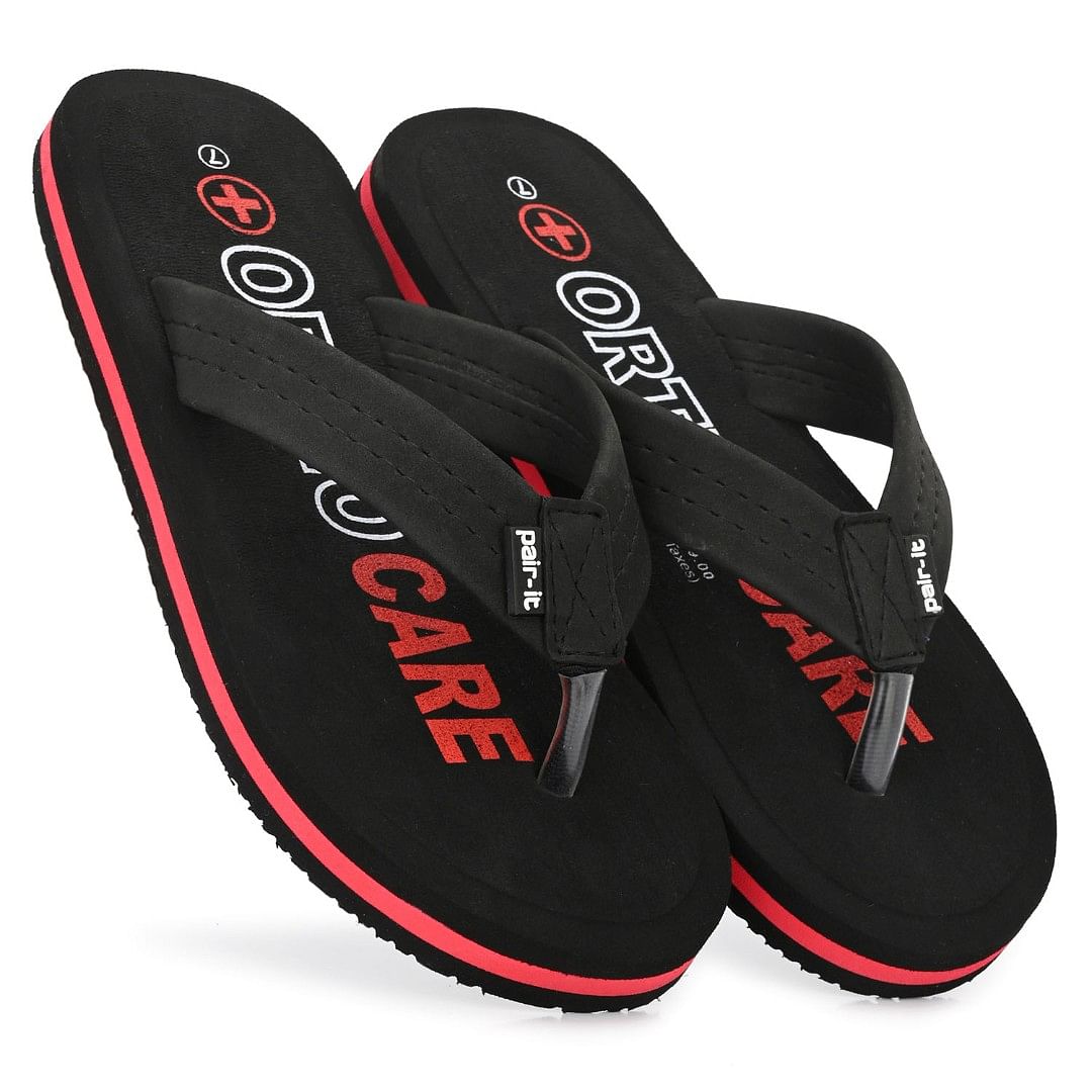 Pair-it Men's Eva-GI-MN-FLIPLOP018-Black