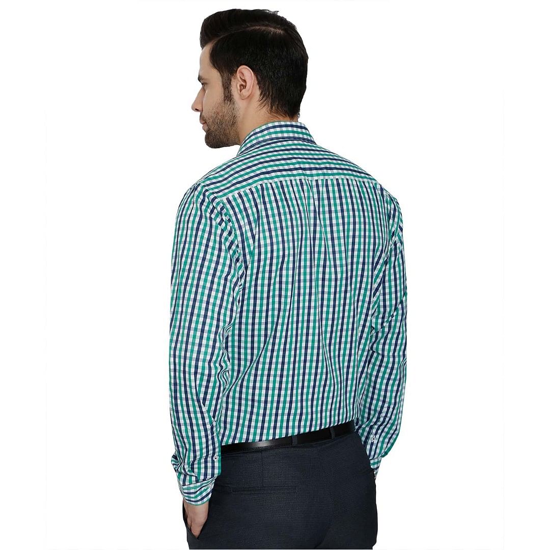 AZ MENS FORMAL SHIRT-0005, GREEN