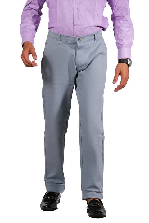 Authenzaa Formal Trouser FR-FT0010, Grey