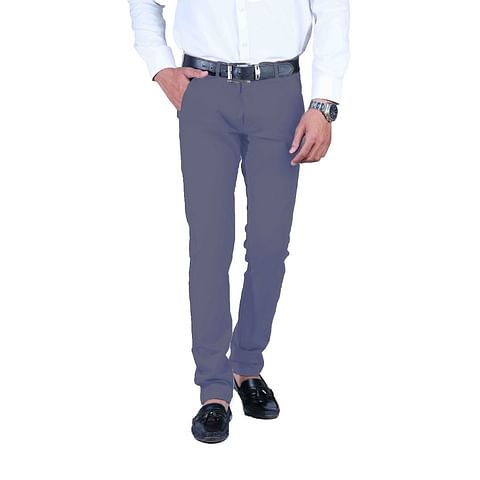 Authenzaa Formal Trouser FR-FT0021, Steel Blue 