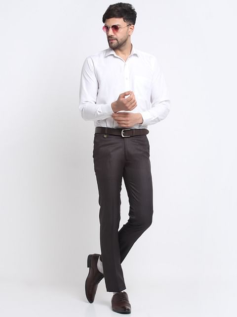 Authenzaa Formal Trouser FR-FT0027, Brown
