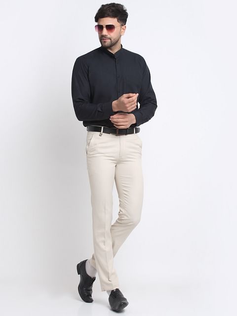 Authenzaa Formal Trouser FR-FT0027, Cream