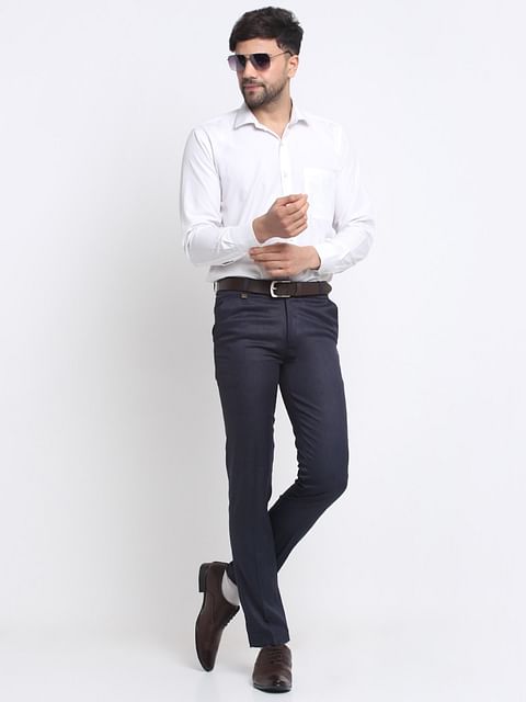 Authenzaa Formal Trouser FR-FT0027, Navy