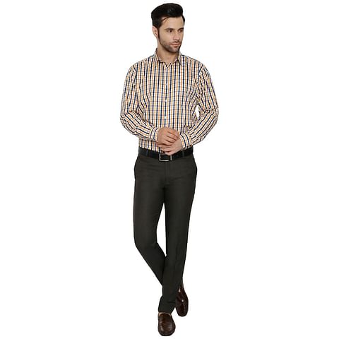 Authenzaa Formal Trouser FR-FT0042, Coffee