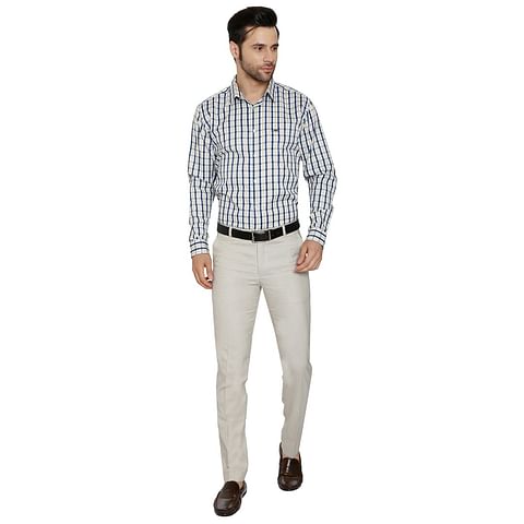 Authenzaa Formal Trouser FR-FT0042, Cream
