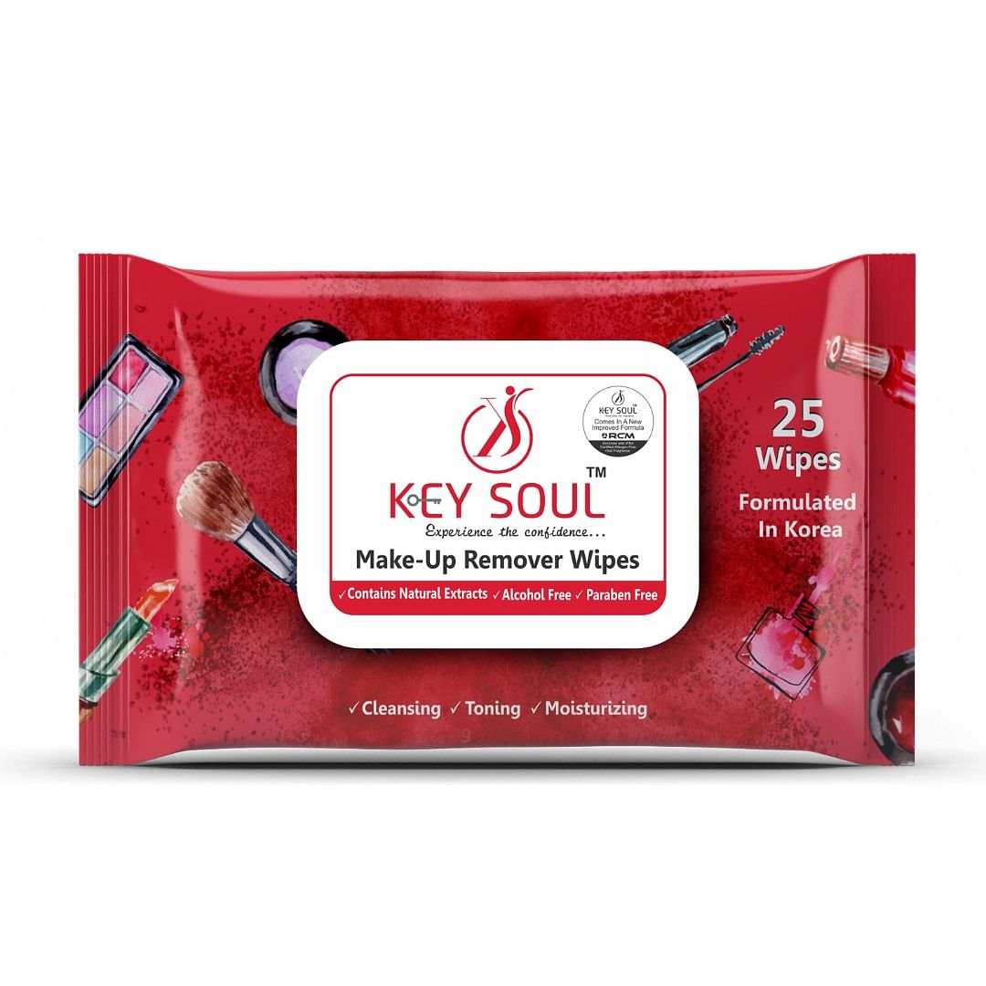Key Soul Make Up Remover Wipes (25 Wipes)