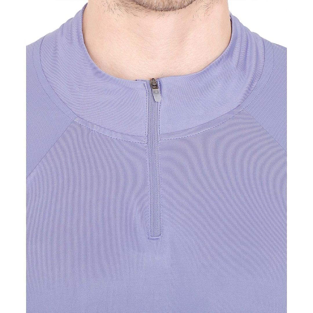 Authenzaa Men Activewear T-Shirt-ACRN002, Lilac