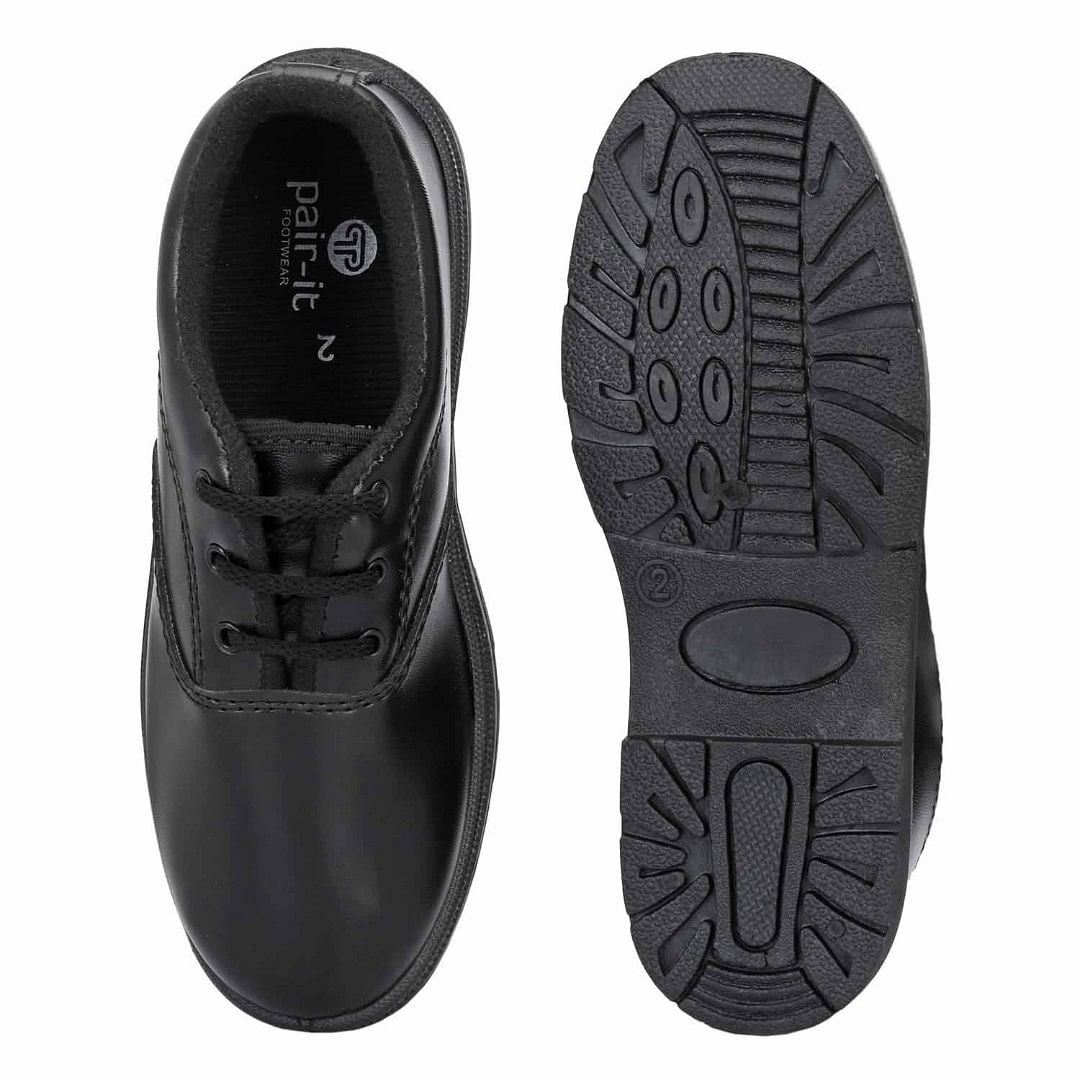 Pair-it Boys PVC School Shoe - 11,12,13 - Black
