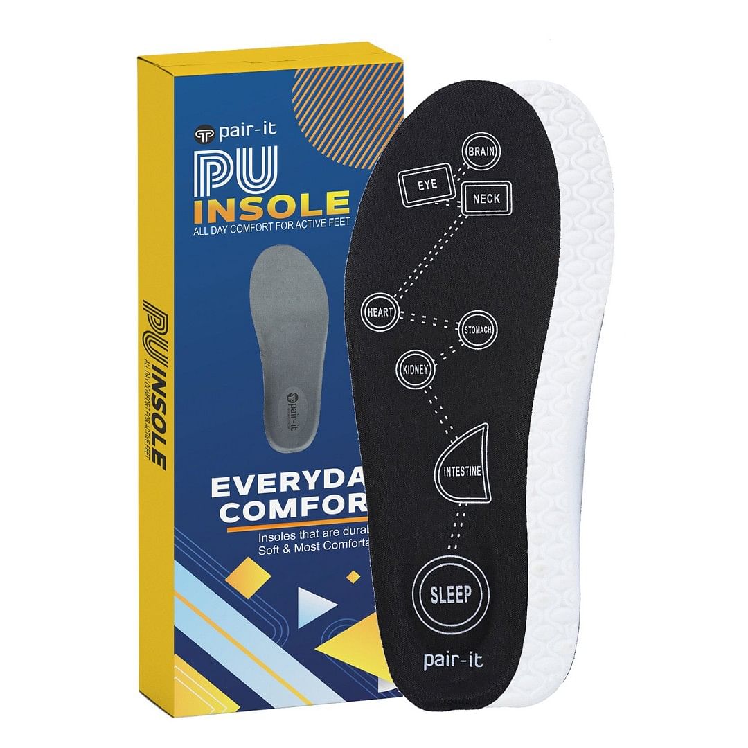 Pair-It PU Molded Insole Black