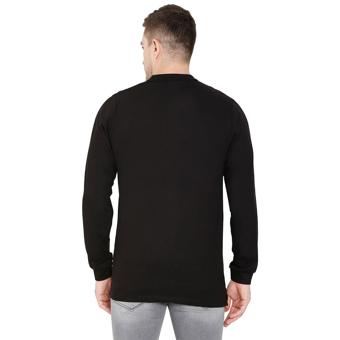 MN-FULL SL POLO-CS-PL0003, BLACK