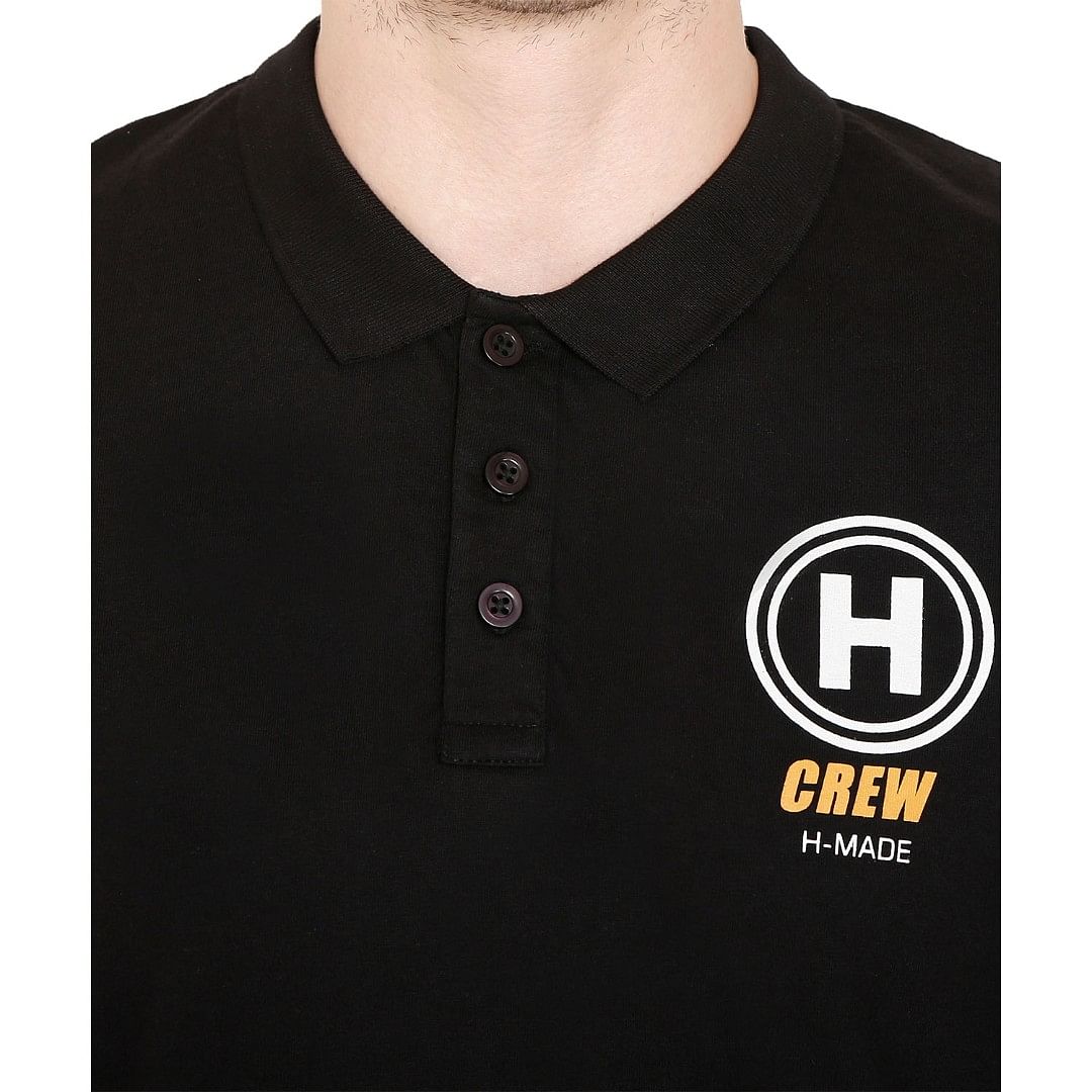 MN-FULL SL POLO-CS-PL0003, BLACK